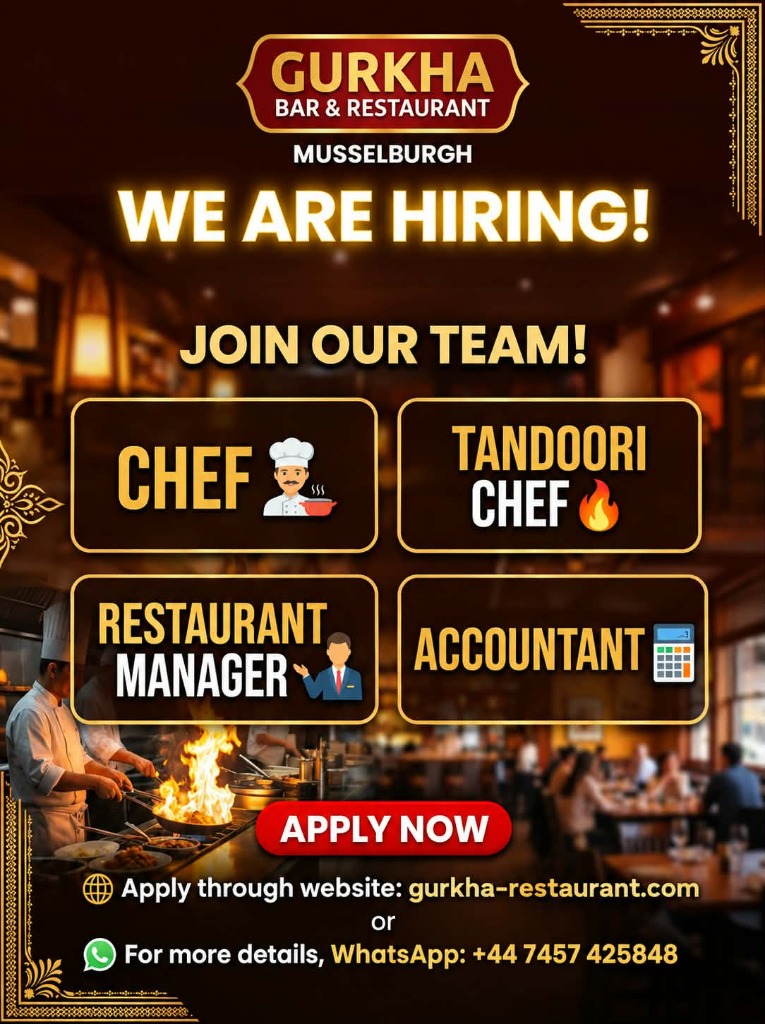 Notice - Gurkha Bar & Restaurant
